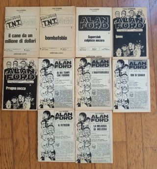 Collezione di 10 fumetti Alan Ford