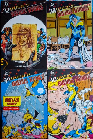 Comic LOTE 24 COMICS CLASICOS DC: NUEVOS TITANES
