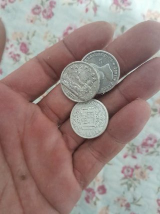 Lote 3 monedas antiguas