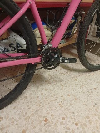 Bicicleta Montaña Rosa