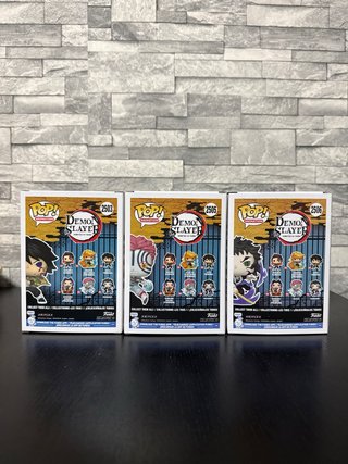 Pack de 3 Funkos Demon Slayer
