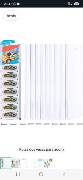 Expositor para Coches Hot Wheels