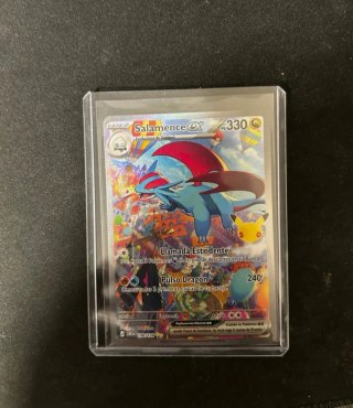 Salamence EX 156/128 Carta Pokémon