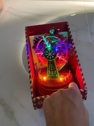 Roda de Natal Musical Multicolor