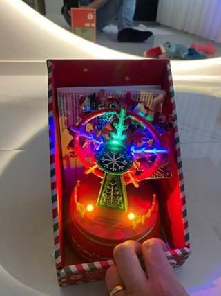 Roda de Natal Musical Multicolor