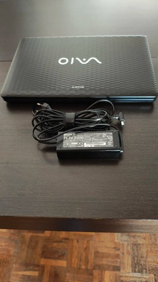 Ordenador Sony Vaio Negro para piezas o reparación