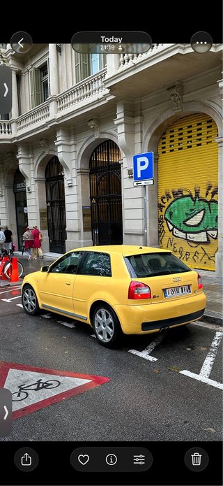 Audi S3 8L 1.8T quattro 225 CV - Amarillo