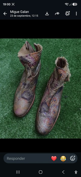 Botines Zadig & Voltaire / Estilo Tapiz Floral T38