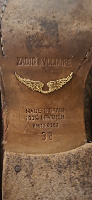 Botines Zadig & Voltaire / Estilo Tapiz Floral T38
