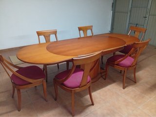 Mesa Comedor Extensible + Sillas