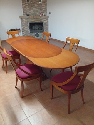 Mesa Comedor Extensible + Sillas
