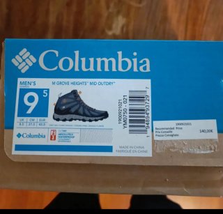 Scarpe Trekking Columbia Grove Heights 42.5