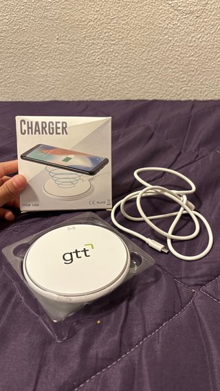 Cargador Inalámbrico Circular gtt