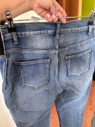 Pantalón Vaquero Premamá Azul