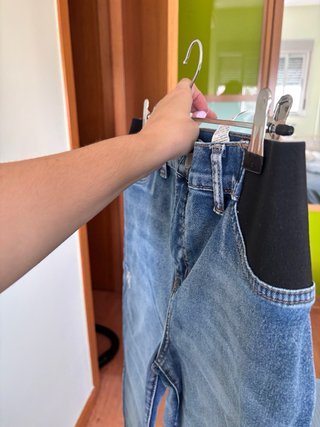 Pantalón Vaquero Premamá Azul