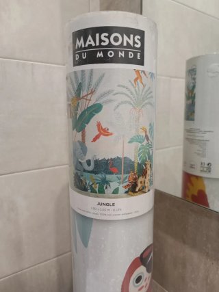Papel Pintado Infantil Jungle Maisons du Monde
