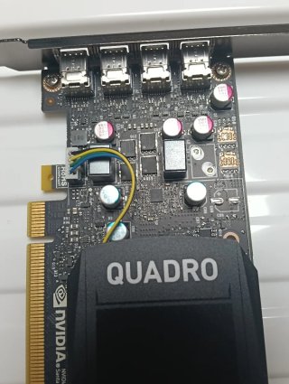Tarjeta Gráfica NVIDIA Quadro P620 2GB GDDR5 (4x m