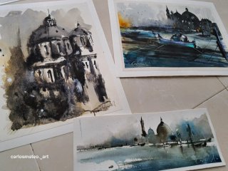 Reproducción Fine Art de Acuarela desde 25€