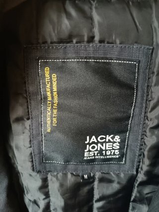 Chaqueta Bomber Jack & Jones Gris Talla M
