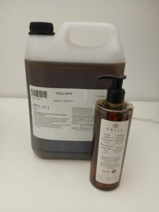 Set Sapone Mani Prija al Ginseng e tanica di 5l