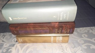 Lote 3 Libros: Julio Verne, Fallaci, y Pérez Galdó