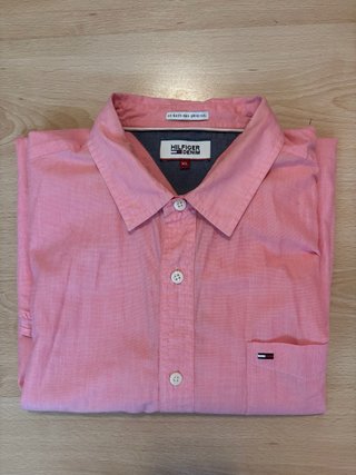 Camisa Tommy Hilfiger Rosa Talla XL