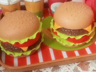 Cocina de juguete con accesorios