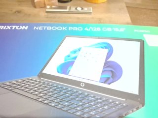 Netbook Prixton Pro 4/128 GB 15,6 Intel Windows 11