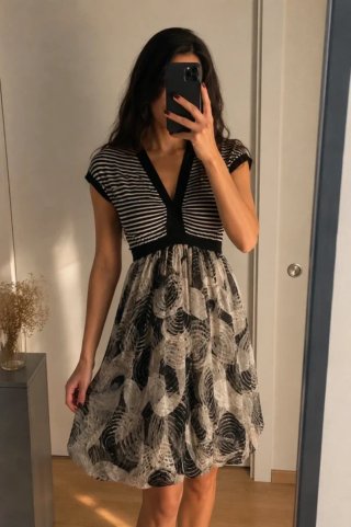 Abito Pennyblack vintage Y2K chiffon