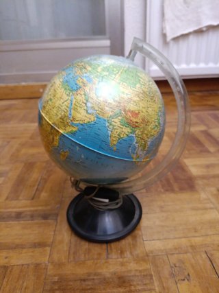 Globo terráqueo educativo