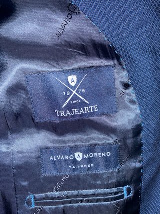 Traje Álvaro Moreno Azul Marino