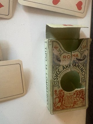 Carte da Gioco Armanino Vintage
