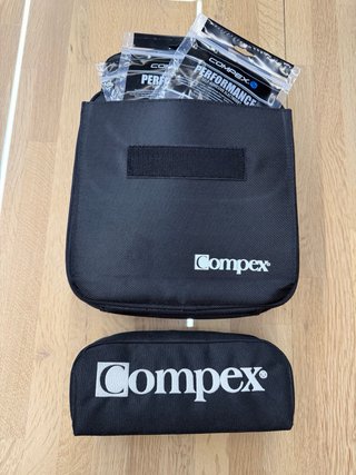 Compex 8.0 con accesorios