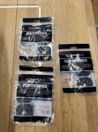 Compex 8.0 con accesorios