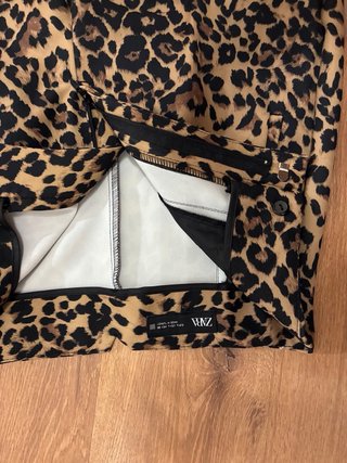 Pantalones Zara Estampado Animal
