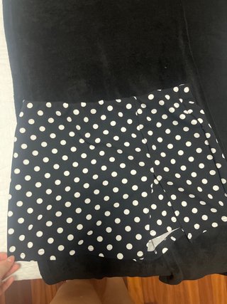 Falda pantalón de lunares