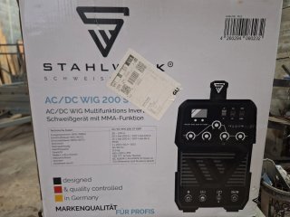 Soldadora TIG AC/DC STAHLWERK 200 ST