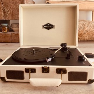 Tocadiscos Maleta Blanco Auna