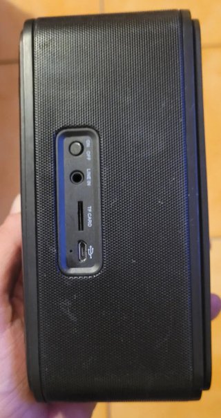 Altavoz Bluetooth Negro