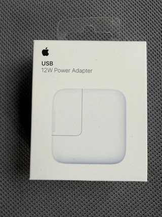 Cargador Americano Apple USB 12W Original