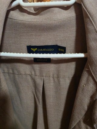 Camisa Caravaggio Beige Talla 4XL