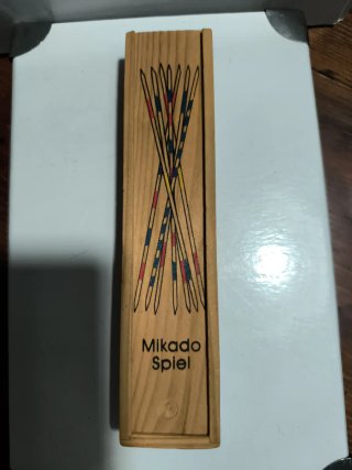Gioco Mikado in legno