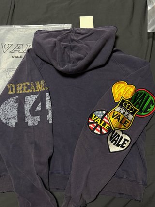 VALE Forever Sudadera con Cremallera Azul L