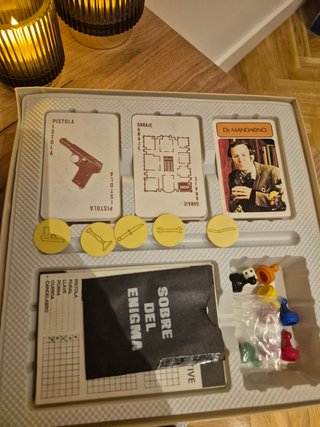 Cluedo antiguo juego de mesa Borras