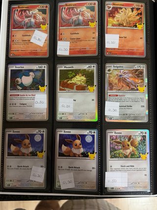 Colección de Cartas Pokémon