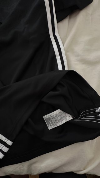 Sudadera Adidas Negra Media Cremallera
