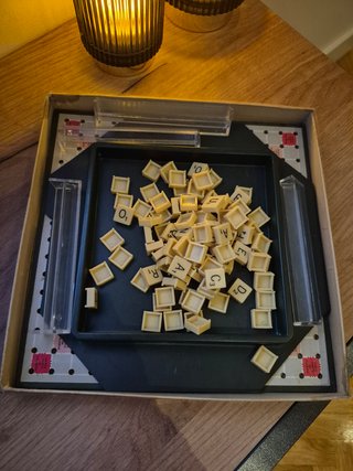 Scrabble de Viaje Antiguo - Juego Palabras Cruzada