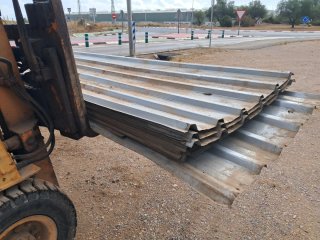 Lote de Chapas de Acero Galvanizado