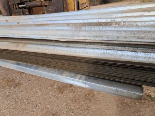 Lote de Chapas de Acero Galvanizado