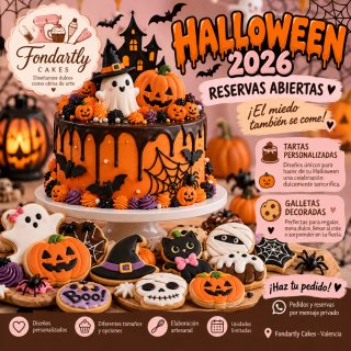 Tartas y Galletas Personalizadas Halloween